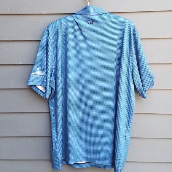 NWT Mens Cutter & buck Blue Black Golf Polo size XL - Picture 4 of 11